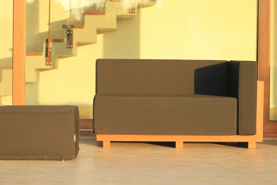 Mueble elegante para exterior
